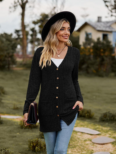 Mariona - Women's Casual Long Sleeve Cardigan
