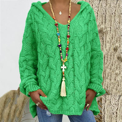 Gabriela - women's twist knit sweater