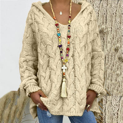 Gabriela - women's twist knit sweater