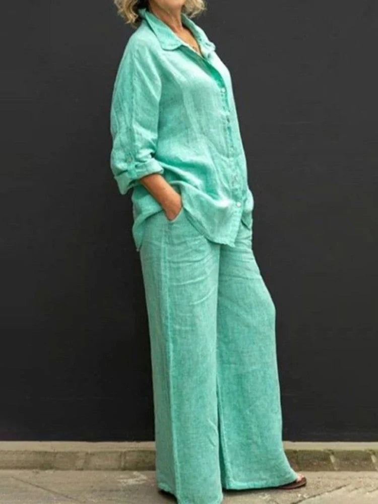 Victoria - Women's Two-Piece Lapel Set