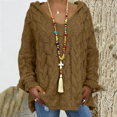 Gabriela - women's twist knit sweater