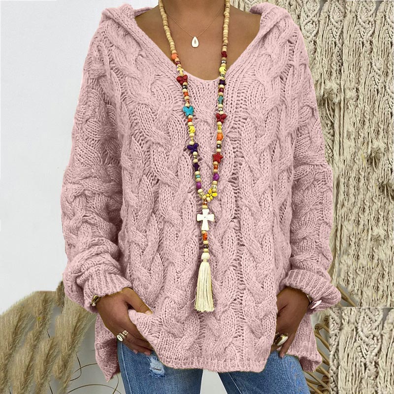 Gabriela - women's twist knit sweater