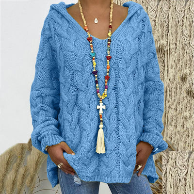Gabriela - women's twist knit sweater