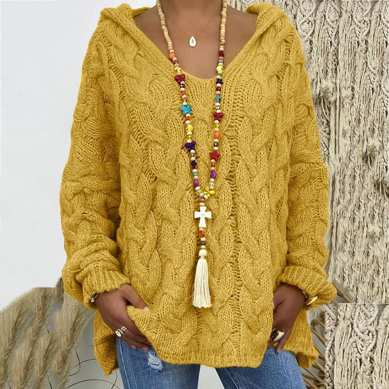 Gabriela - women's twist knit sweater