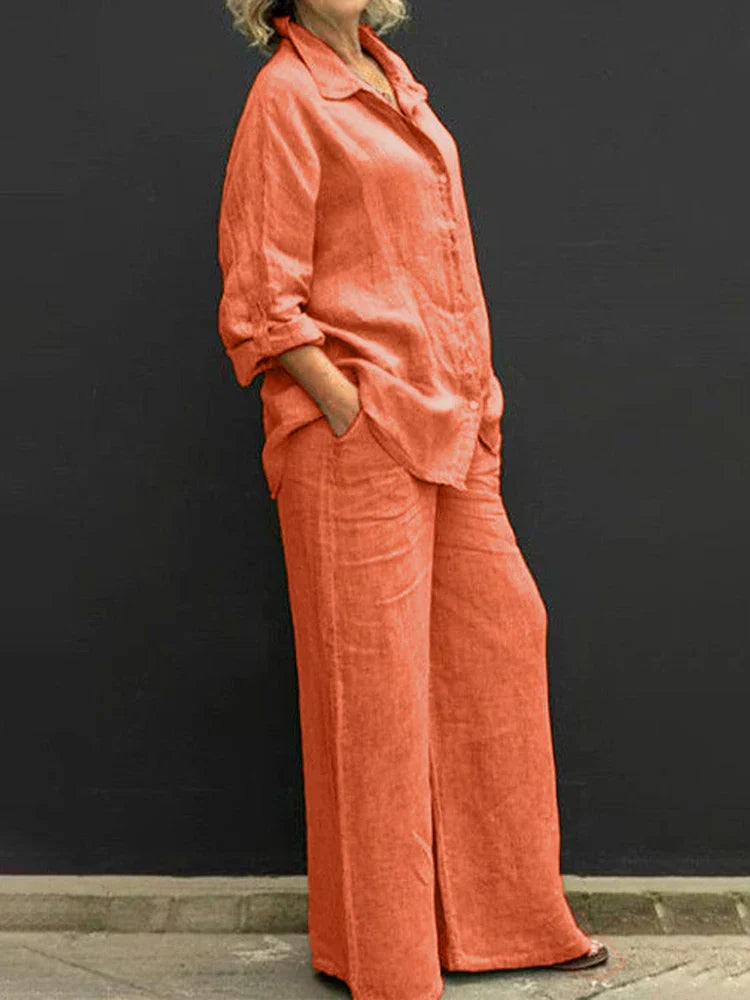 Victoria - Women's Two-Piece Lapel Set