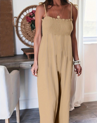 Camila - High-waisted strappy jumpsuit