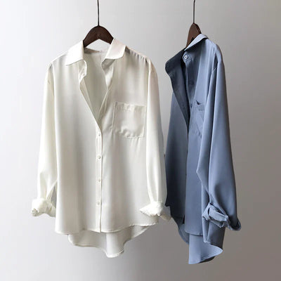 Reverie Lotus Satin Blouse