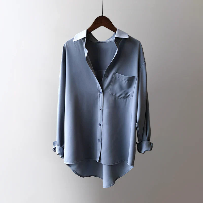 Reverie Lotus Satin Blouse