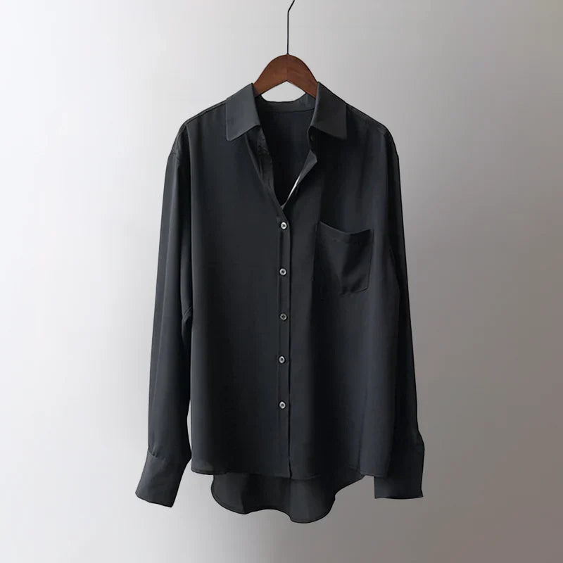 Reverie Lotus Satin Blouse