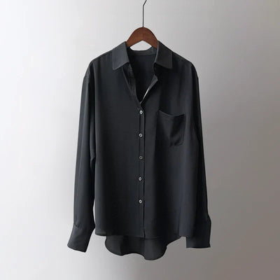 Reverie Lotus Satin Blouse