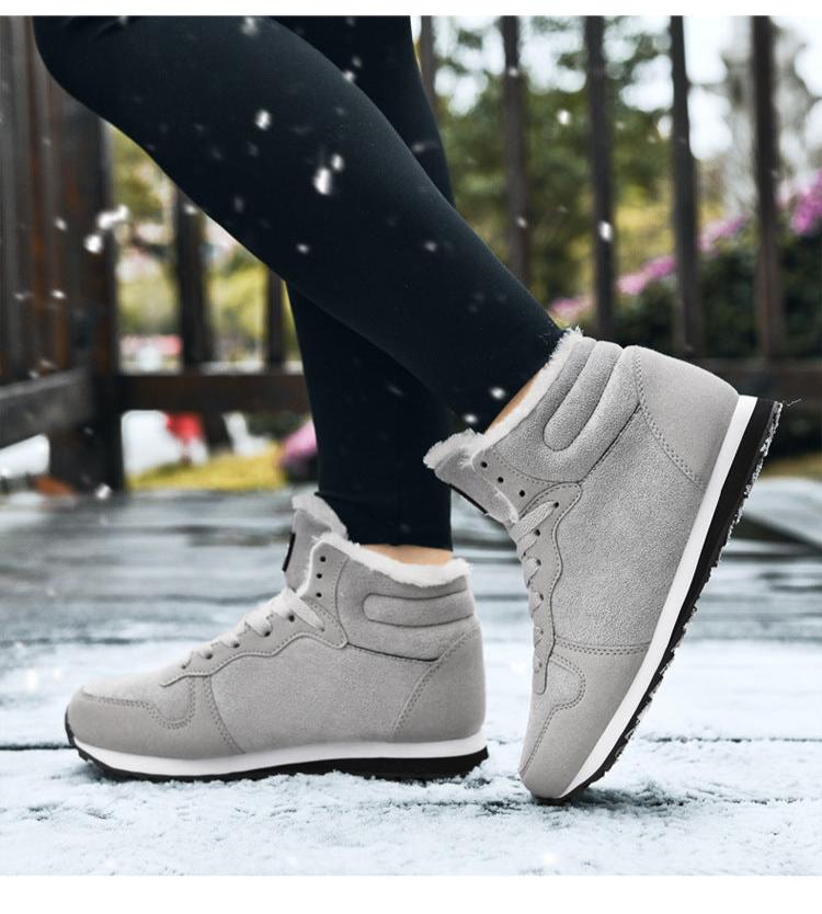 Aitor Men's Waterproof Winter Boots - Lightweight, High-Top Footwear, Warm, Non-Slip Snow Boots