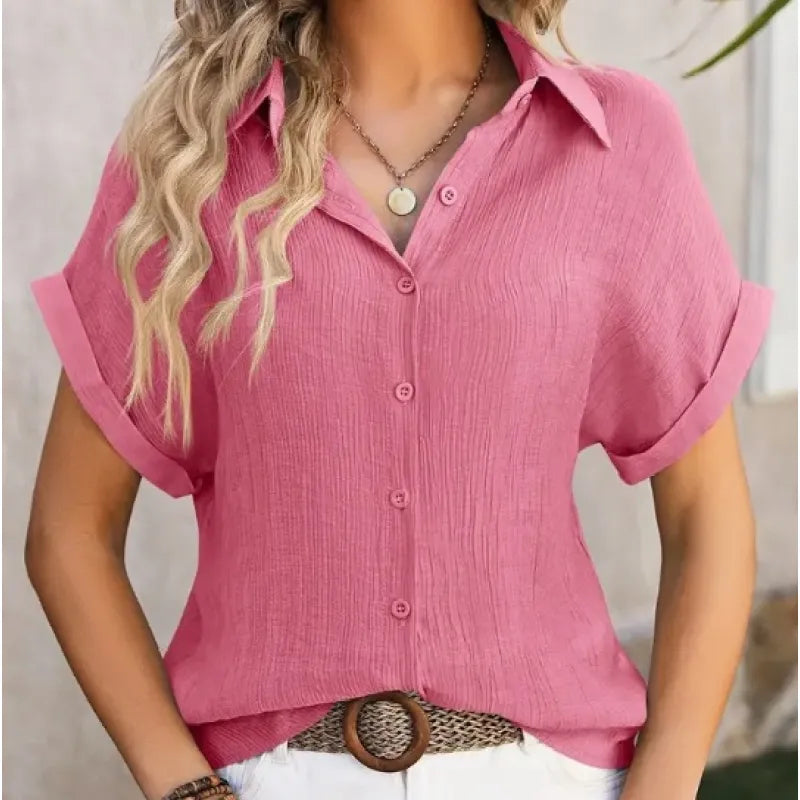 Helena - Floral Print Short Sleeve Top