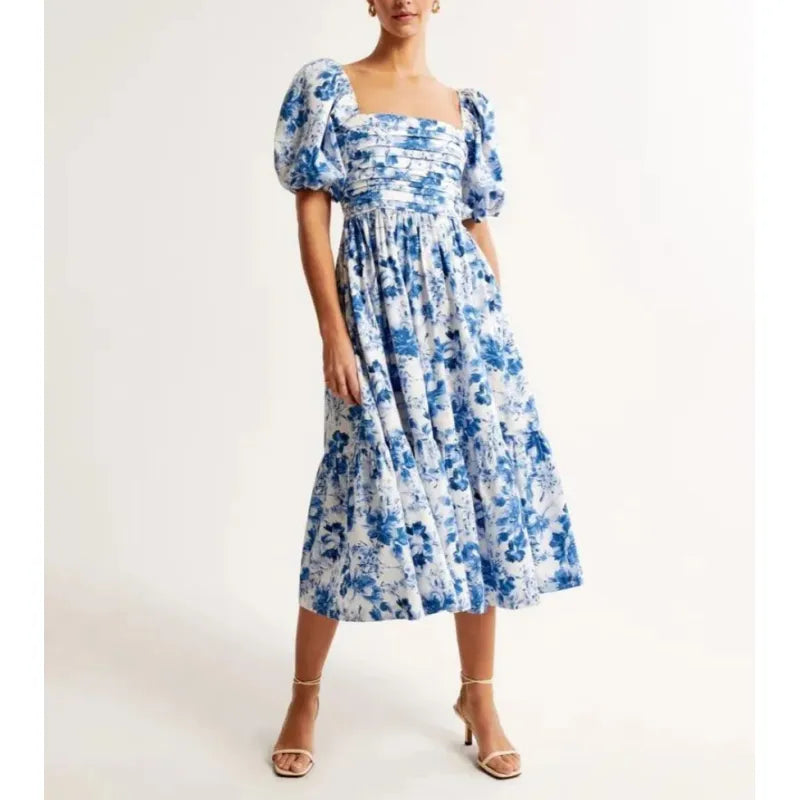 Carolina - Floral Midi Dress