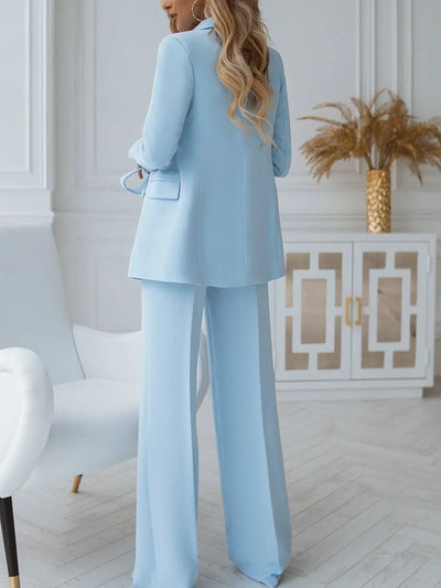 Yaiza - Essential urban solid color blazer