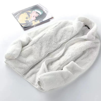 Soft zip-up jacket: comfort and style in one