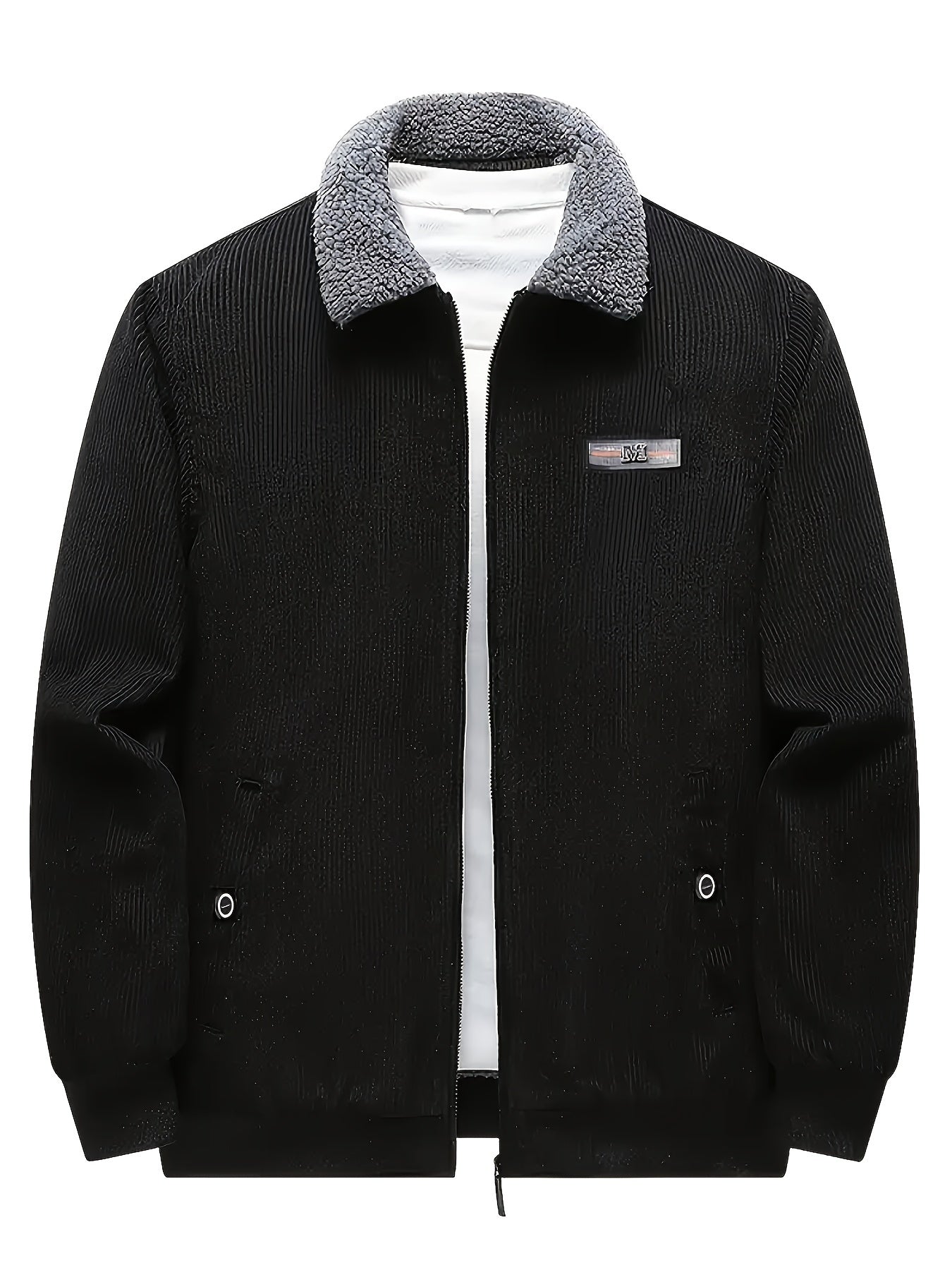 Men's Retro Long Sleeve Winter Jacket