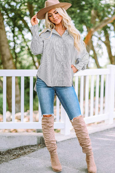 Eliza - Captivating stylish long-sleeved shirt