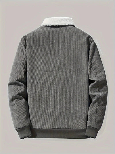 Men's Retro Long Sleeve Winter Jacket