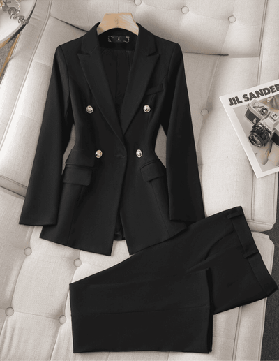 Elegant women's blazer and pants set