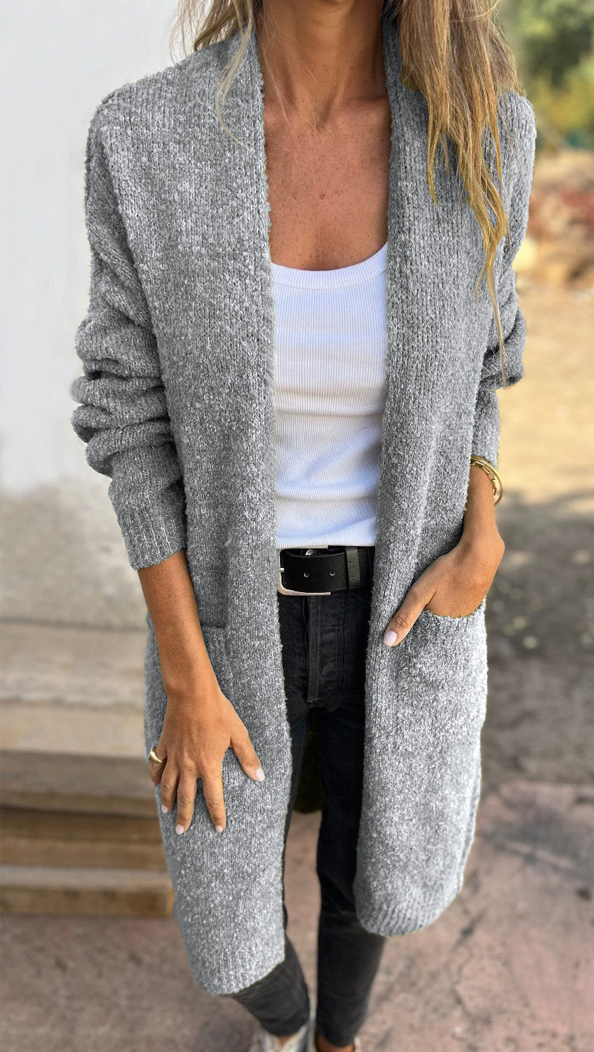 Women's Lightweight Knit Cardigan - Stylish and Comfortable for Everyday Wear