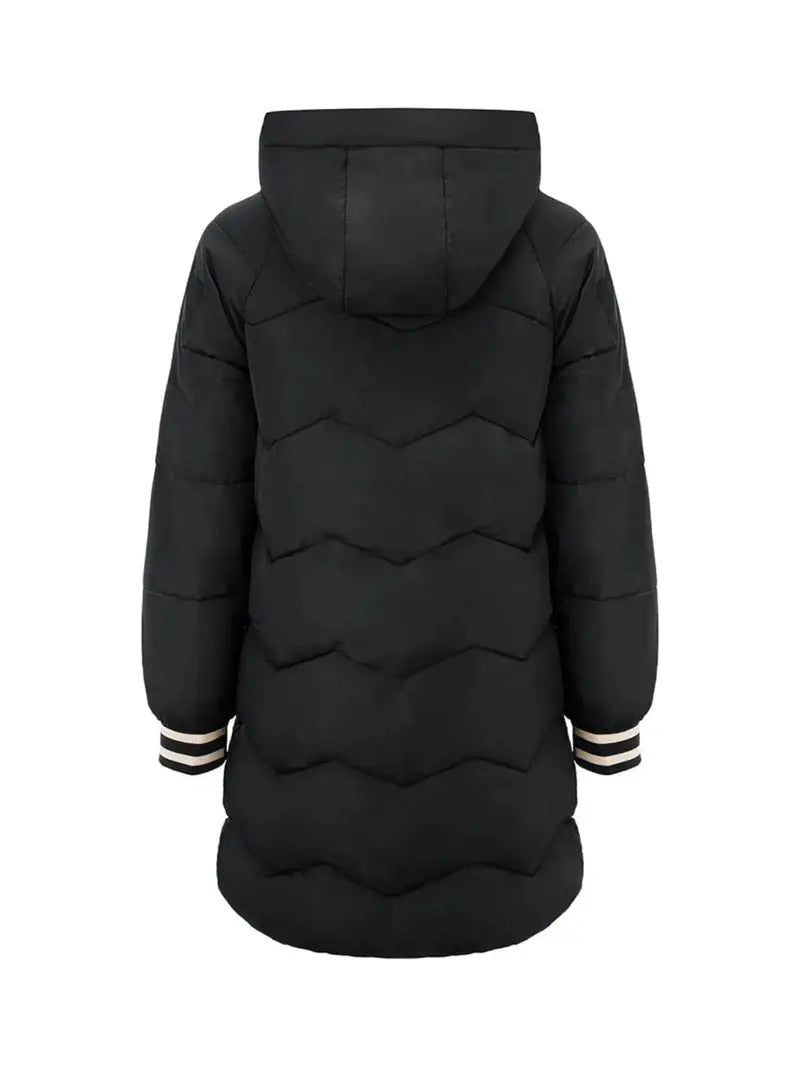 Women's casual mid-length coat for daily wear