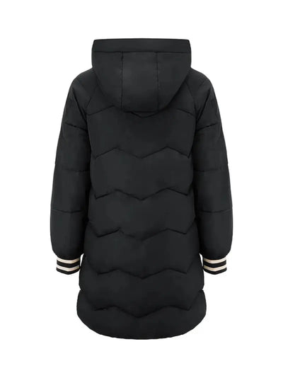 Women's casual mid-length coat for daily wear