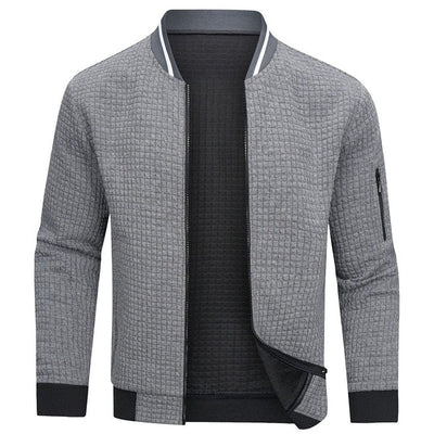 Men's casual jacket with a minimalist and warm design