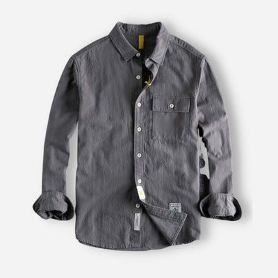 Thick textured shirt for a stylish look