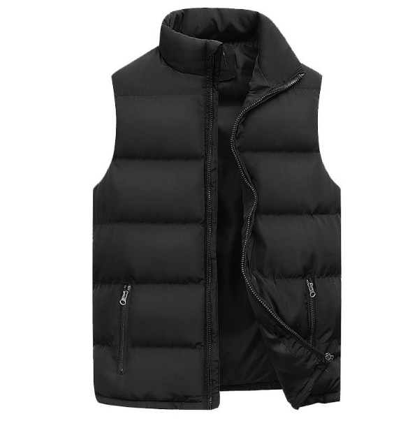 Warm and modern vest for men