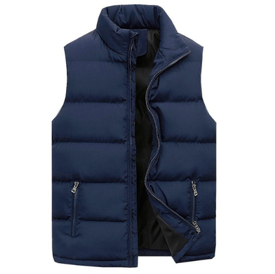 Warm and modern vest for men