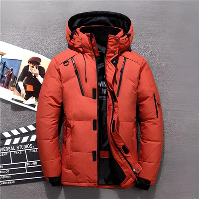 Men's Ultra Warm Winter Jacket - Ideal for Cold Weather and Outdoor Activities