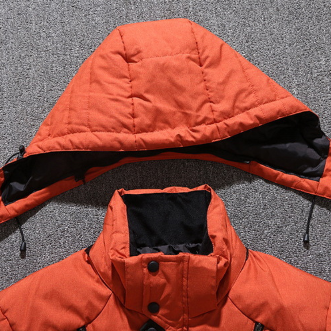 Men's Ultra Warm Winter Jacket - Ideal for Cold Weather and Outdoor Activities