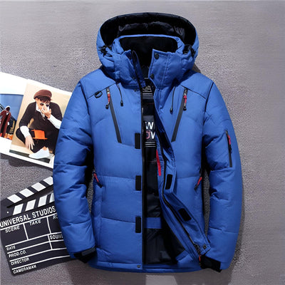 Men's Ultra Warm Winter Jacket - Ideal for Cold Weather and Outdoor Activities
