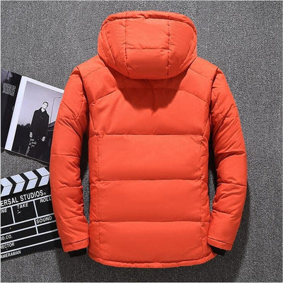 Men's Ultra Warm Winter Jacket - Ideal for Cold Weather and Outdoor Activities