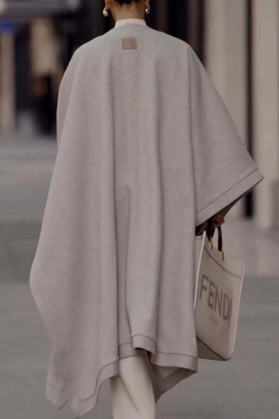 Cardigan Large and Elegant for Women with Blocs de Couleur