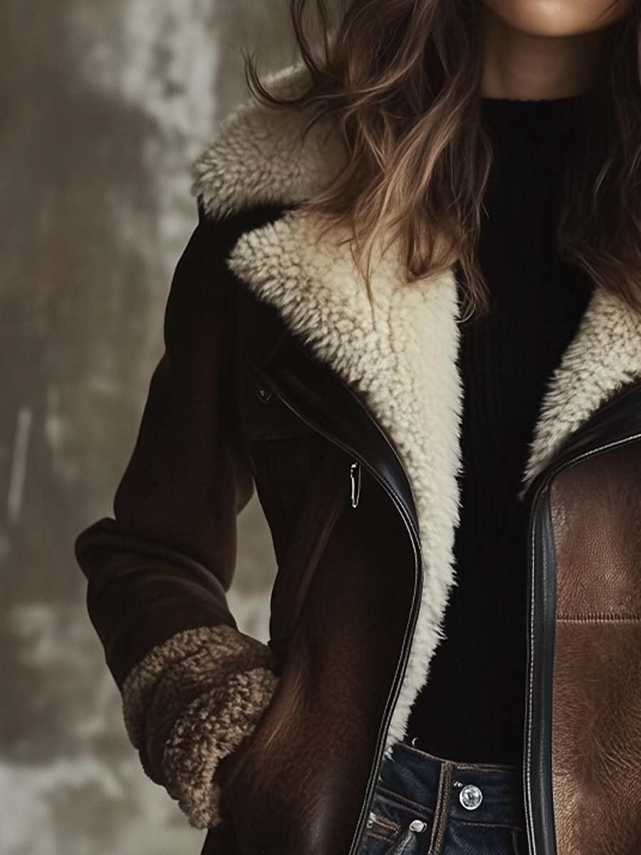 Warm and elegant women's coat, perfect for winter