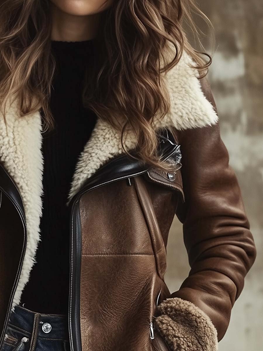Warm and elegant women's coat, perfect for winter