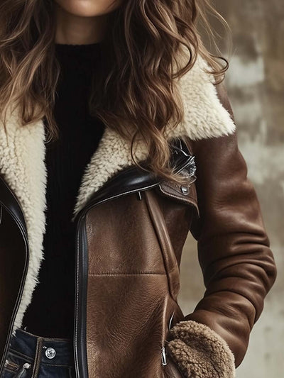 Warm and elegant women's coat, perfect for winter