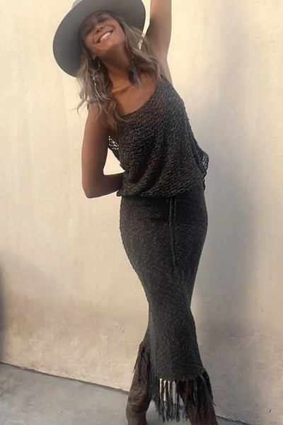 Lilian - Boho dress and crochet