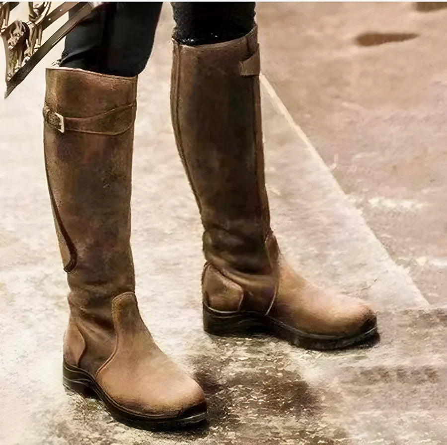 Megan - Women's Long Heeled Boots