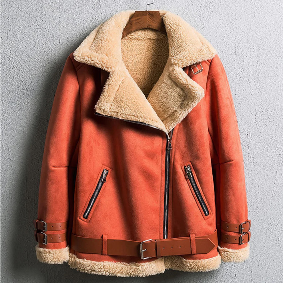 Modern and comfortable women's winter coat