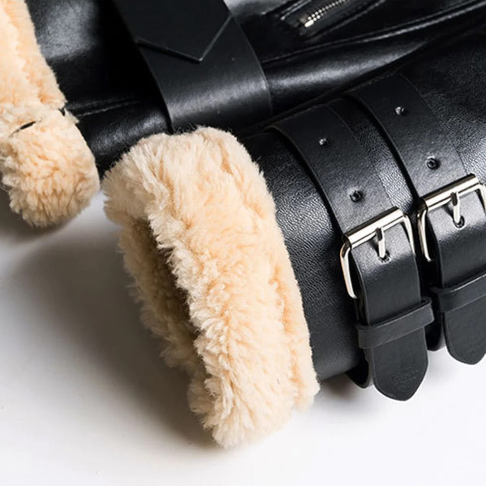 Modern and comfortable women's winter coat