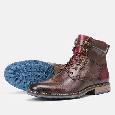 Men's western style boots with modern design