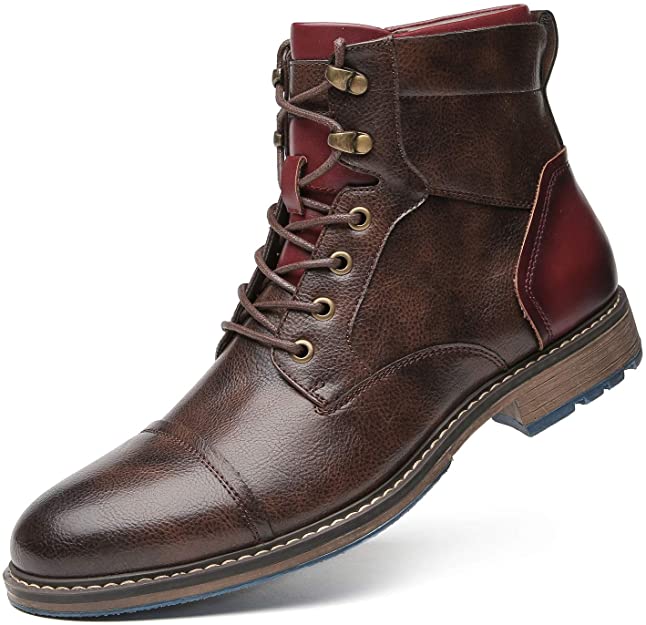 Men's western style boots with modern design