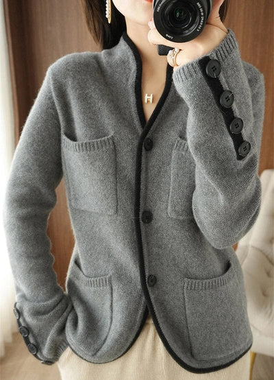Classic elegance: a sweater for the modern woman