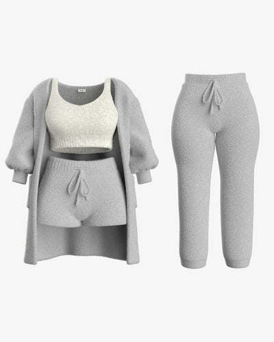 Warm and Comfortable Set for Daily Style and Relaxation