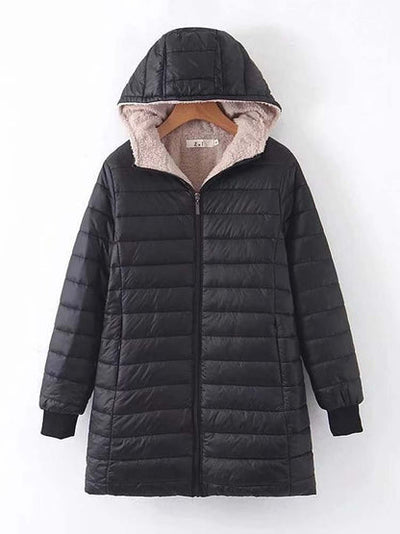 Warm winter jacket for women with stylish design