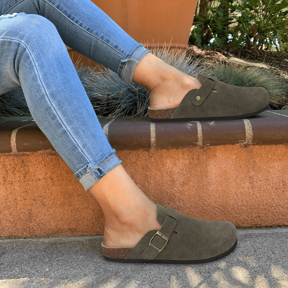 Modern women's clogs with a contemporary design and versatile style