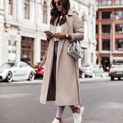 Modern and warm winter coat for women