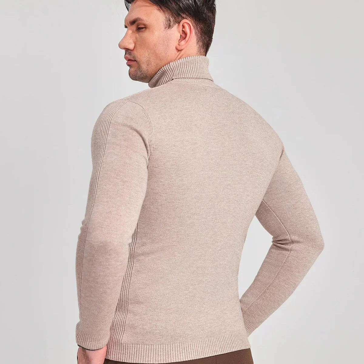 Classic and Elegant Turtleneck Sweater for Men